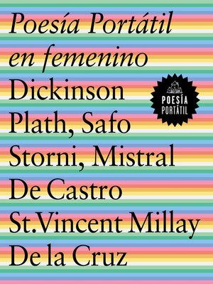 cover image of Poesía Portátil en femenino